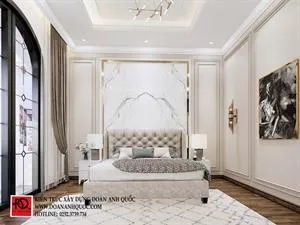 Cùng tham quan nội thất biệt thự tân cổ điển 3 tầng tại Phan Thiết